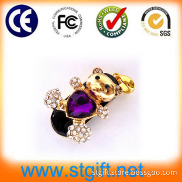 Novel Style Jewel 1GB USB Flash Disk/Drive